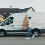 Professional movers near me Newark NJ loading truck with careful packing services