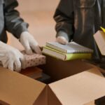 Professional movers NJ loading furniture safely into moving truck for jersey city moving company Tera Moving
